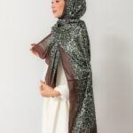 Kristal Şal-Leopar Desen