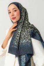 Kristal Şal-Leopar Desen - Görsel 4