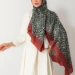 Kristal Şal-Leopar Desen