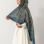 Kristal Şal-Leopar Desen