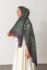 Kristal Şal-Leopar Desen - Görsel 2