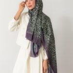 Kristal Şal-Leopar Desen