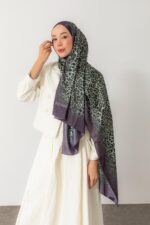 Kristal Şal-Leopar Desen