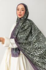 Kristal Şal-Leopar Desen - Görsel 3