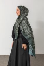 Kristal Şal-Leopar Desen - Görsel 4