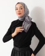 Delta Desen-Soft Eşarp - Görsel 5