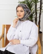 Etnik Desen-Soft Eşarp - Görsel 6