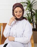 Etnik Desen-Soft Eşarp - Görsel 5