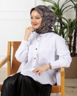 Etnik Desen-Soft Eşarp - Görsel 7