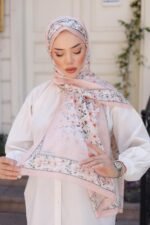 Lemon Flower-Nayf İpek Şal - Görsel 2