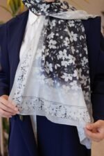 Lemon Flower-Nayf İpek Şal - Görsel 6