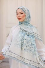 Lemon Flower-Nayf İpek Şal - Görsel 2