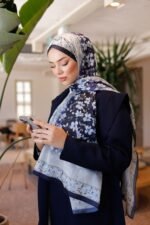 Lemon Flower-Nayf İpek Şal