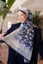 Lemon Flower-Nayf İpek Şal - Görsel 3