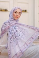 Lemon Flower-Nayf İpek Şal - Görsel 2