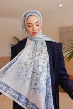 Lemon Flower-Nayf İpek Şal - Görsel 3