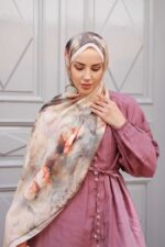 Simple Roses-Soft Şal - Görsel 4