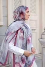 Simple Roses-Soft Şal - Görsel 3