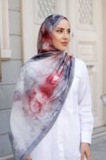 Simple Roses-Soft Şal - Görsel 6