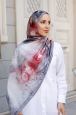 Simple Roses-Soft Şal - Görsel 6