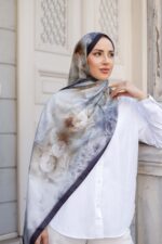 Simple Roses-Soft Şal - Görsel 6