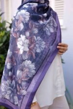 Silent Roses-Soft Şal - Görsel 6