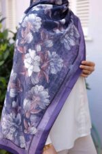 Silent Roses-Soft Şal - Görsel 6