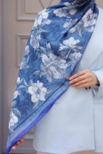 Silent Roses-Soft Şal - Görsel 6