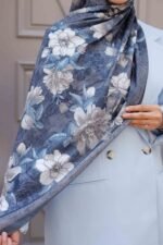 Silent Roses-Soft Şal - Görsel 7