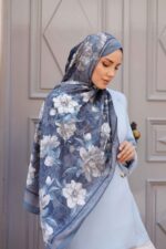 Silent Roses-Soft Şal - Görsel 6