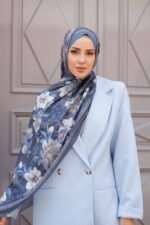 Silent Roses-Soft Şal - Görsel 3