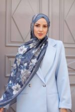 Silent Roses-Soft Şal - Görsel 3