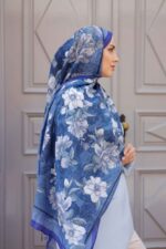 Silent Roses-Soft Şal - Görsel 8