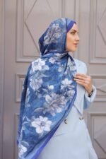 Silent Roses-Soft Şal - Görsel 5