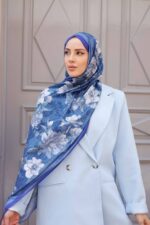 Silent Roses-Soft Şal - Görsel 3