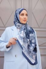 Silent Roses-Soft Şal - Görsel 5