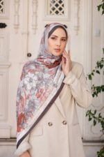 Silent Roses-Soft Şal - Görsel 2