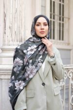 Silent Roses-Soft Şal - Görsel 4