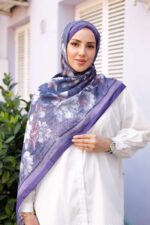 Silent Roses-Soft Şal - Görsel 2