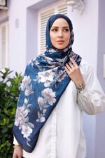 Silent Roses-Soft Şal - Görsel 5