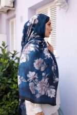 Silent Roses-Soft Şal - Görsel 7