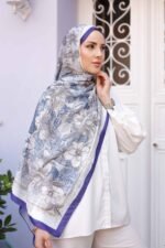 Silent Roses-Soft Şal - Görsel 8