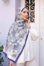 Silent Roses-Soft Şal - Görsel 8