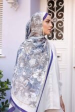 Silent Roses-Soft Şal - Görsel 5