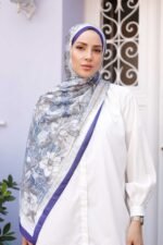 Silent Roses-Soft Şal - Görsel 3