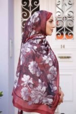 Silent Roses-Soft Şal - Görsel 7