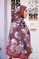 Silent Roses-Soft Şal - Görsel 7