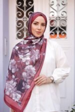 Silent Roses-Soft Şal - Görsel 2