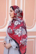 Silent Roses-Soft Şal - Görsel 6