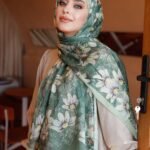 Papatya Desen-Nayf İpek Şal